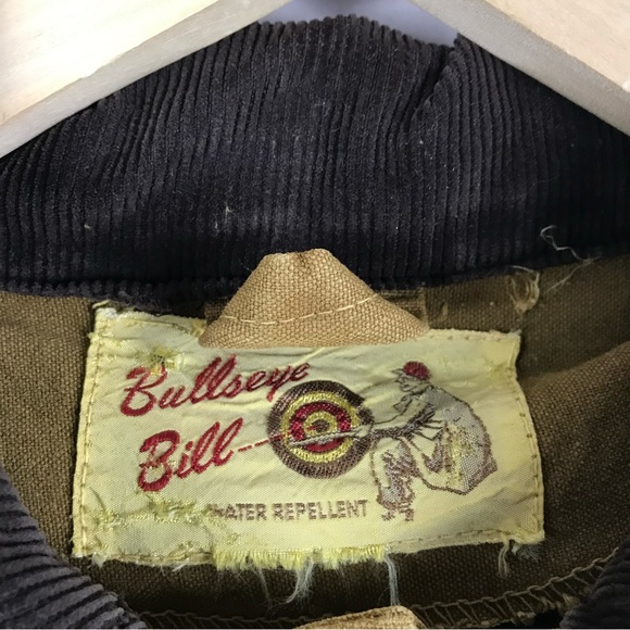 Vintage 1950s Bullseye Bill Water Repellent Jacket - Picture 3 of 3